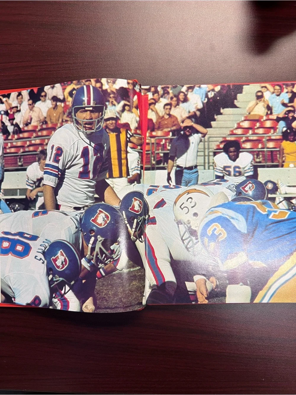 Denver Broncos-Pair Of Vintage Coffee Table Books-Circa 1970’s
